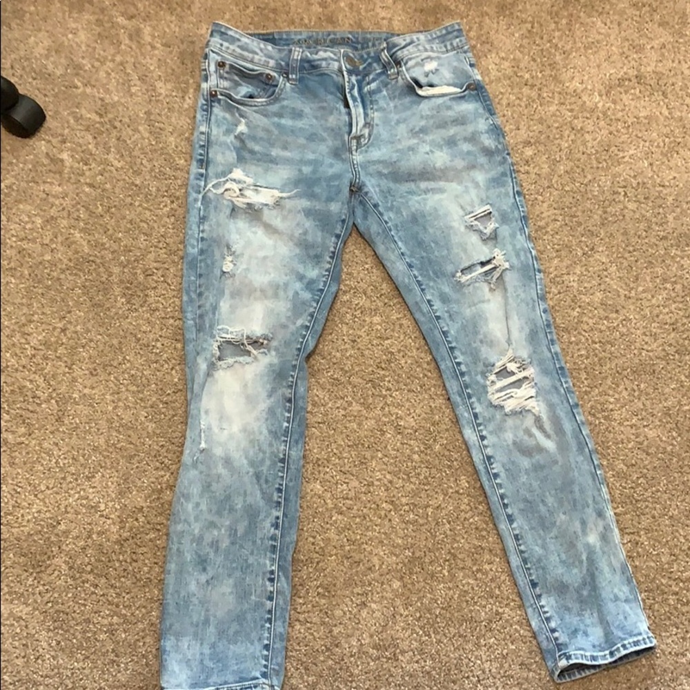 Ripped skinny American Eagle Jeans